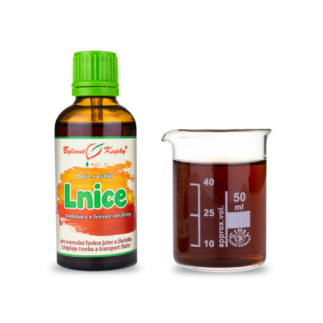 Bylinné kapky na rty (tinktura) Rostlinná duše 50 ml