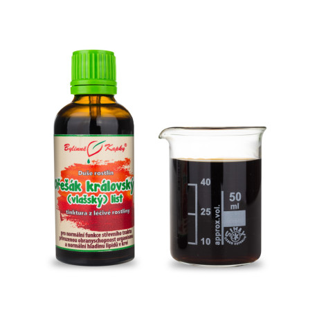 Kapky z listů královského ořechu (tinktura) 50 ml