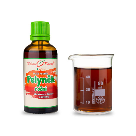 Pelyněk roční - Bylinné kapky (tinktura) Rostlinná duše 50 ml