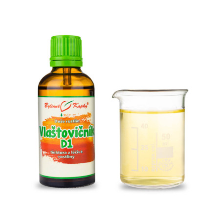 Vlaštovičník D1 (Chelidonium) - bylinné kapky (tinktura) Rostlinná duše 50 ml