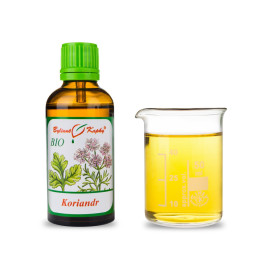 Koriandrové prospekty BIO kapky (tinktura) 50 ml