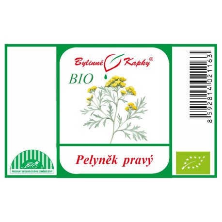 Bio pelyněk - bylinné kapky (tinktura) 50 ml