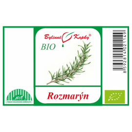 Rozmarýn BIO - bylinné kapky (tinktura) 50 ml