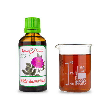 Damašská růže BIO kapky (tinktura) 50 ml