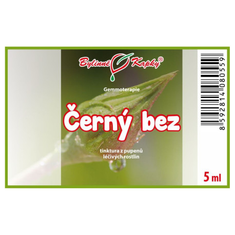 Poupata černého bezu 5 ml - gemmoterapie