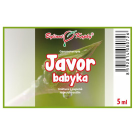 Poupě javoru polního 5 ml - gemmoterapie