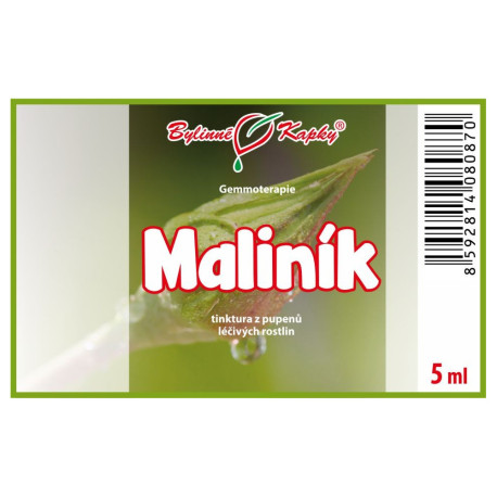 Ostružinové malinové pupeny 5 ml - gemmoterapie