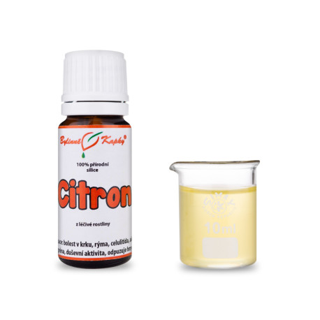 Citron 100% přírodní esenciální oleje - esenciální olej 10 ml