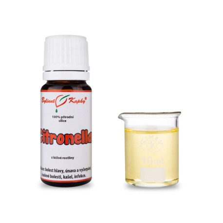 Citronella 100% přírodní esenciální oleje - esenciální olej 10 ml