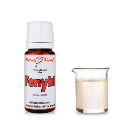 Fenykl 100% přírodní esenciální oleje - esenciální olej 10 ml