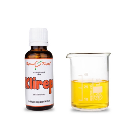 Klirep 100% přírodní esenciální oleje - esenciální olej 30 ml