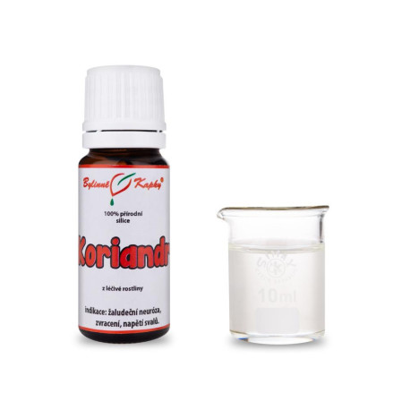 Koriandr 100% přírodní esenciální oleje - esenciální olej 10 ml
