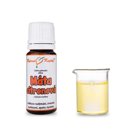 Máta citronová 100% přírodní esenciální olej - esenciální olej 10 ml