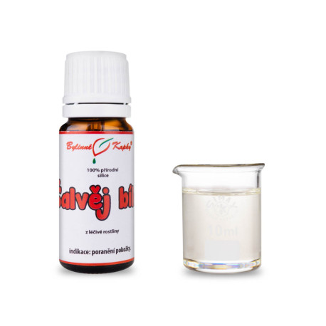 Šalvěj bílá 100% přírodní esenciální oleje - esenciální olej 10 ml
