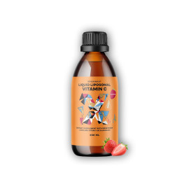 KIDS Liquid Liposomal Vitamin C 500mg 200ml - strawberry