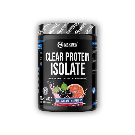 Clear protein isolate 400g - černý rybíz grep