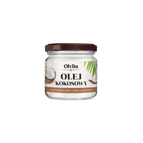 Olvita lisovaný kokosový olej za studena - 450ml