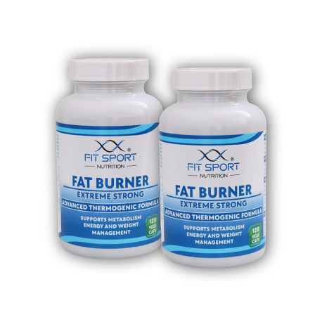 2x Fat Burner Extreme Strong 120 vege caps - Spalovač tuků