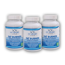 3x Fat Burner Extreme Strong 120 vege caps - Spalovač tuků