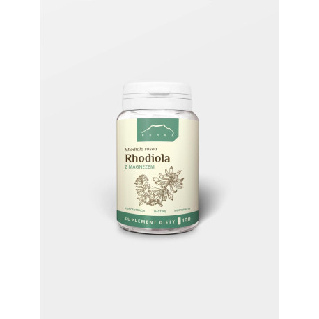 Rhodiola s hořčíkem v kapslích x 550 mg - 100
