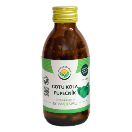 Gotu kola - pupečník kapsle 120 ks