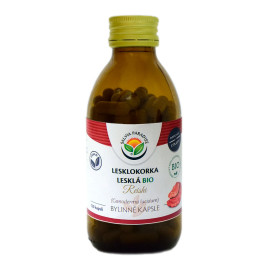 Lesklokorka lesklá – reishi kapsle BIO 120 ks