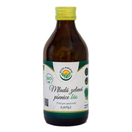 Mladá zelená pšenice kapsle BIO 190 ks