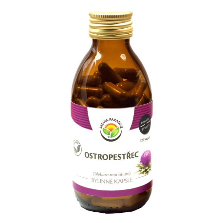 Ostropestřec mariánský - kapsle 120 ks