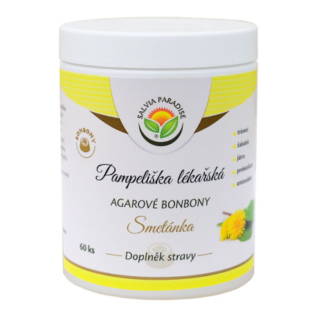 Pampeliška lékařská agarové bonbony 60 ks