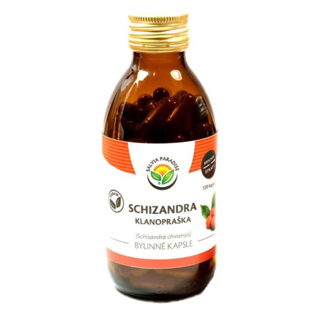 Schizandra bylinné kapsle 120 ks