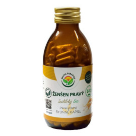 Ženšen pravý 6letý - ginseng kapsle BIO 120 ks