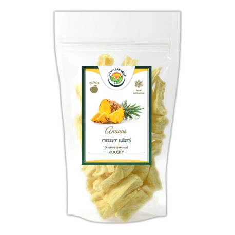 Ananas kousky sušené mrazem - lyofilizované 30g
