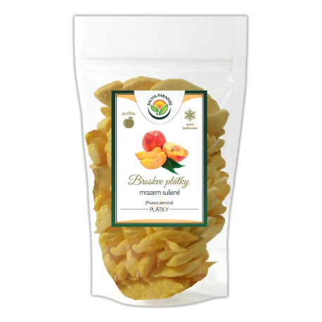 Broskve plátky sušené mrazem - lyofilizované 120g