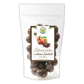 Lísková jádra v mléčné čokoládě 150g