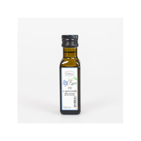 Za studena lisovaný borákový olej Olvita 100 ml - 100 ml