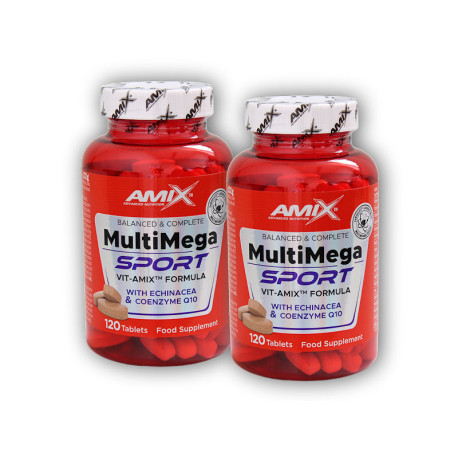 2x Multi Mega Sport Stack 120 tablet