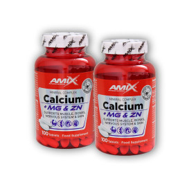 2x Calcium + Magnesium + Zinek 100tablet