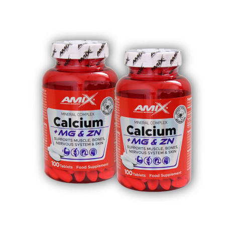 2x Calcium + Magnesium + Zinek 100tablet