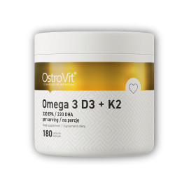 Omega 3 D3 + K2 180 kapslí
