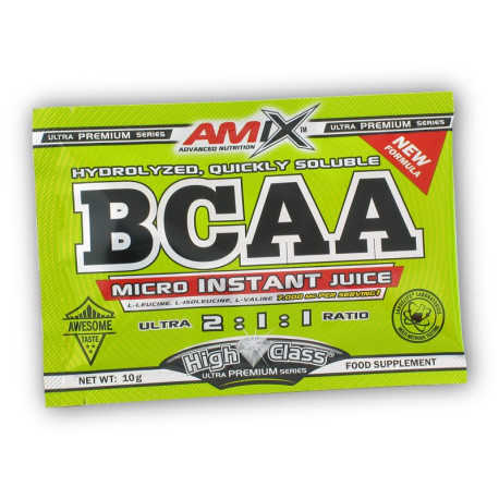 BCAA Micro Instant Juice 10g sáček AKCE - lemon-lime
