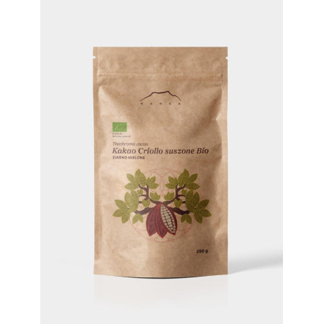 Kakao Criollo organické sušené - MLETÉ ZRNO 250g