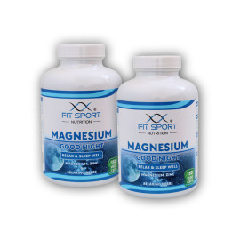 2x Magnesium GOOD NIGHT 150 vege caps - Hořčík Sleep Well