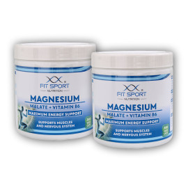 2x Magnesium Malate + Vitamin B6 360 vege caps - Energy Magnesium - Hořčík Malát
