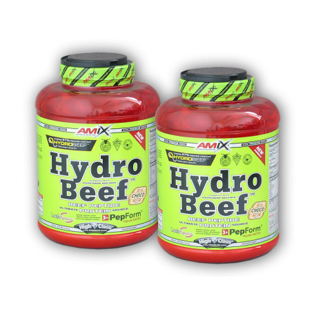 2x Hydro Beef 2000g - peanut choco caramel