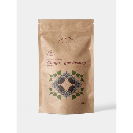 Chaga - Inonotus obliquus - 100g mleté