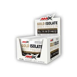 10x Gold Whey Protein Isolate 30g - AKCE - orange