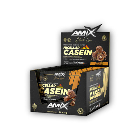 10x Black Line Micellar Casein 35g - AKCE - raspberry cream kiss