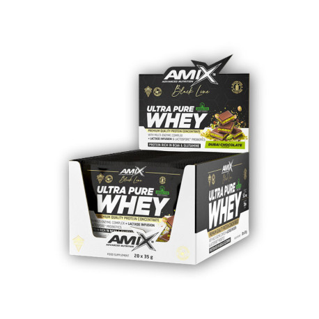 10x Black Line Ultra Pure Whey 35g - AKCE - dubai chocolate