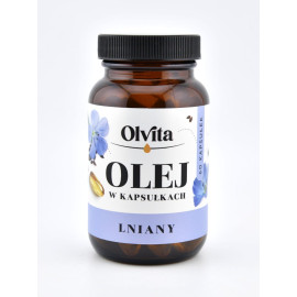 Lněný olej v kapslích Olvita - 60