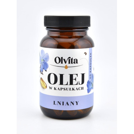Lněný olej v kapslích Olvita - 60